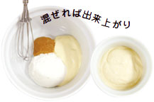 混ぜれば出来上がり